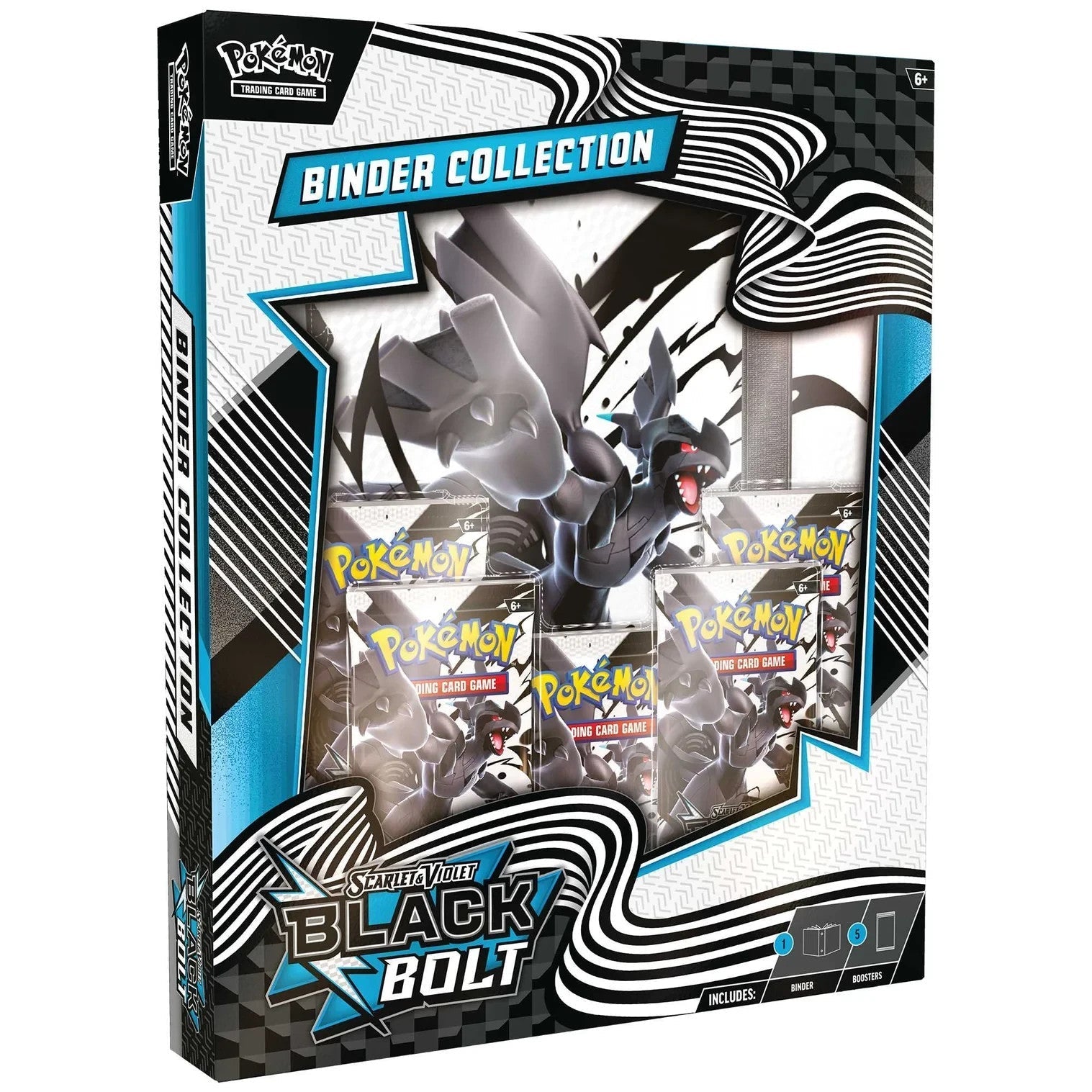Pokemon TCG Black Bolt And White Flare Binder Collections – Both Sets